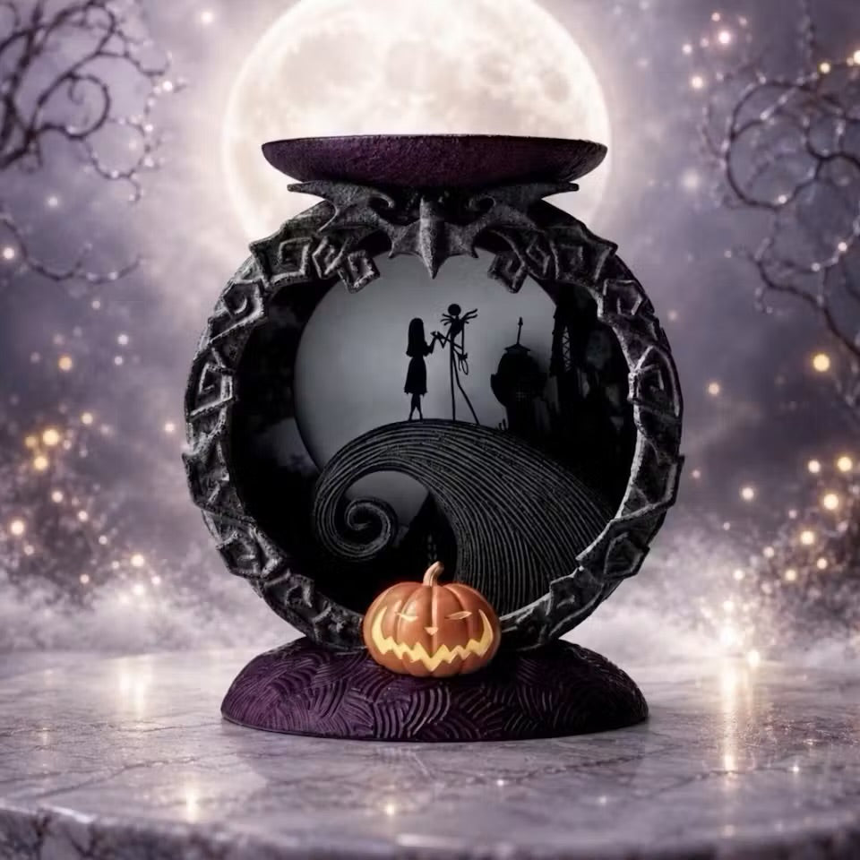 The Haunted Glow Candle Holder