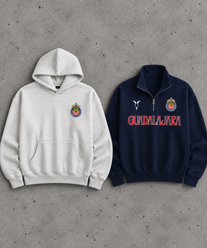 Chivas Crest Hoodie/Quarter-Zip