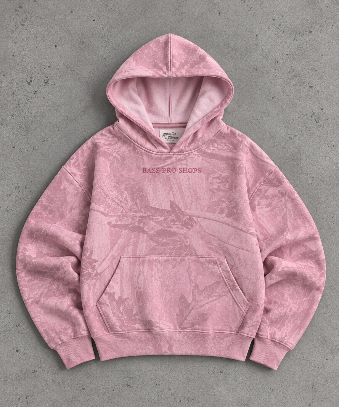 Pink Camo Pullover Hoodie