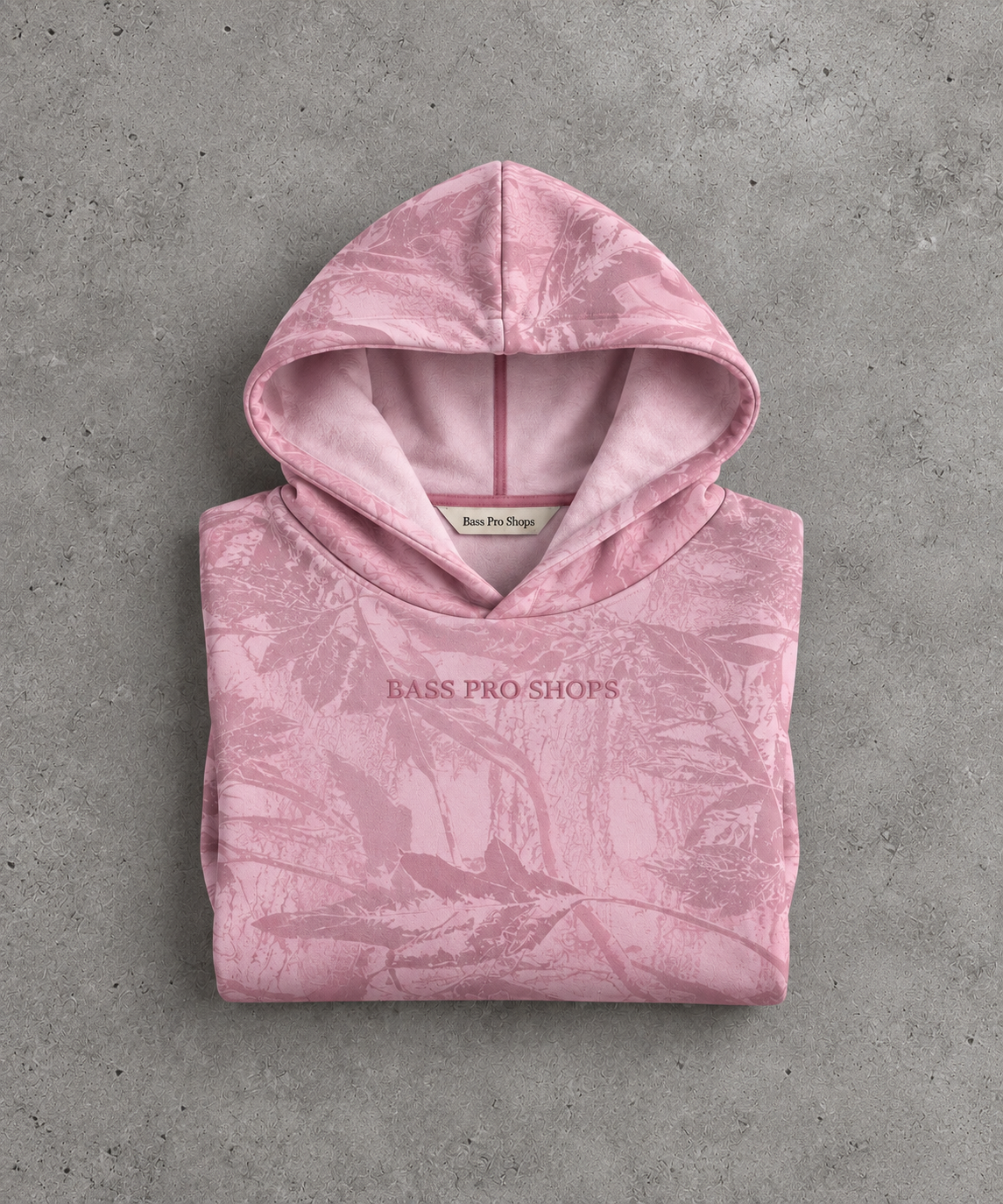 Pink Camo Pullover Hoodie